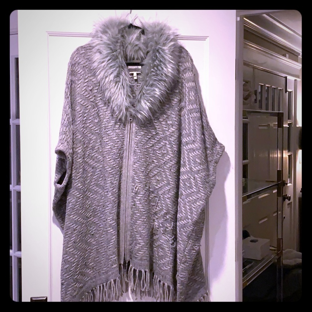 Joie Poncho Sweater